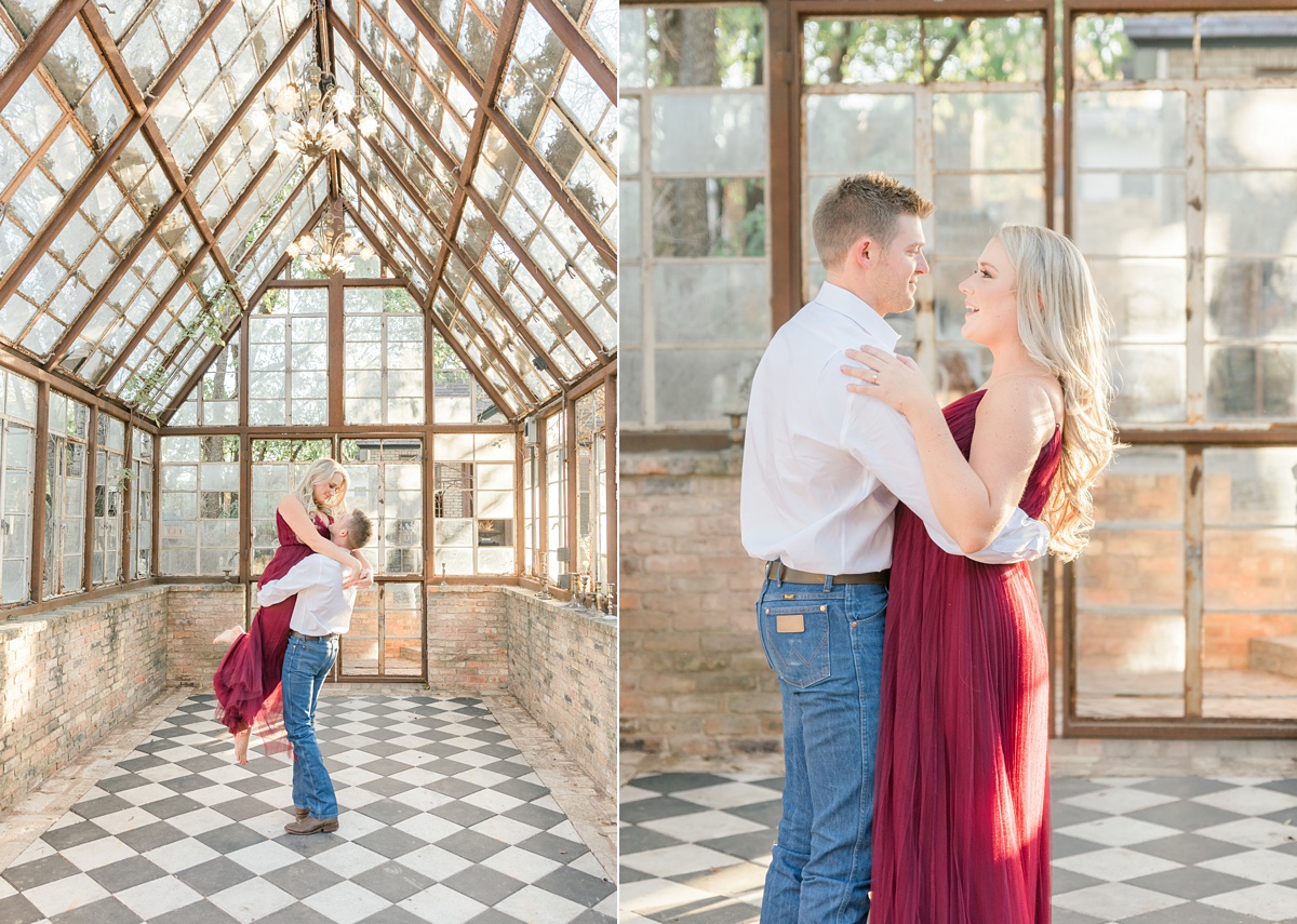 direct sunlight session, bright and airy engagement session at sekrit theater in austin tx
