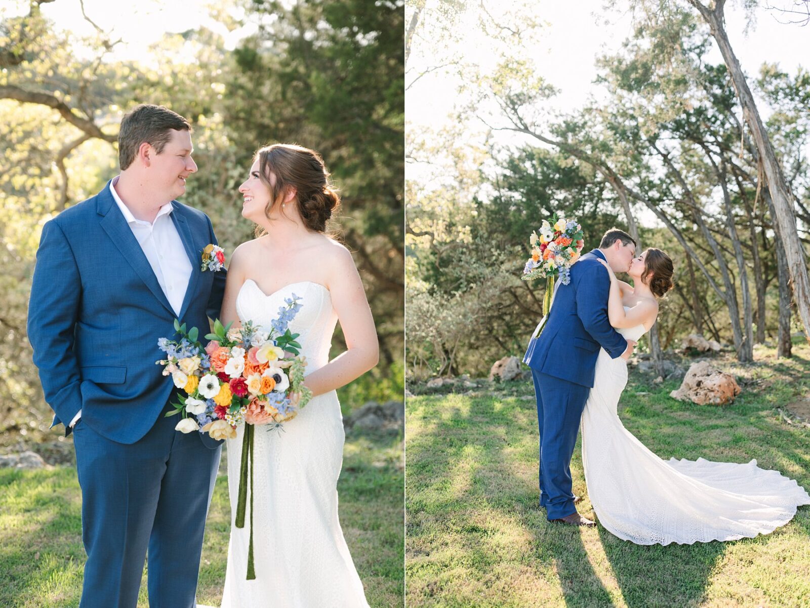 bride and groom portraits, wedding at the videre estate venue, wimberley, photos by Tara Lyons Photography, Perry's Petal, planning by sweet magnolia events