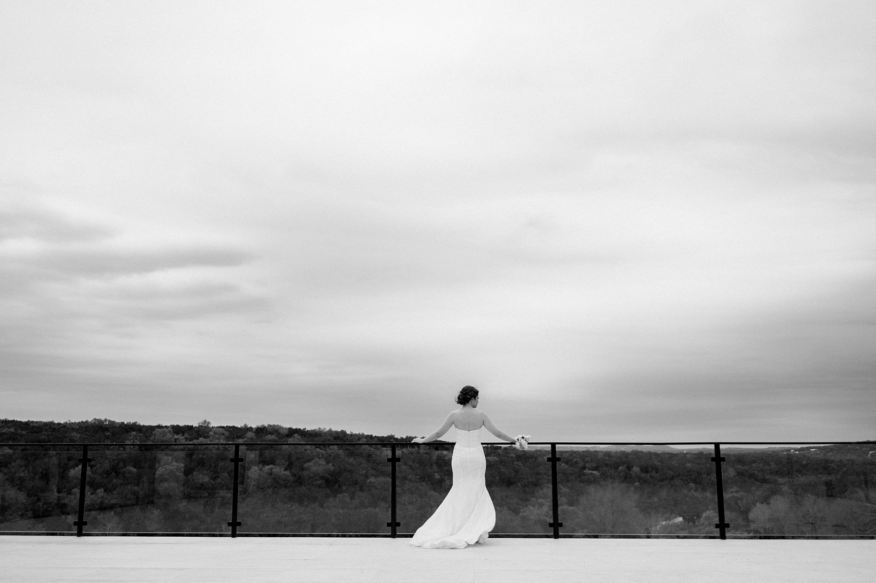 bridal session at the videre estate, wimberley wedding venue, photos by tara lyons photography, austin wedding photographer, moody bridal session, black and white bride photos